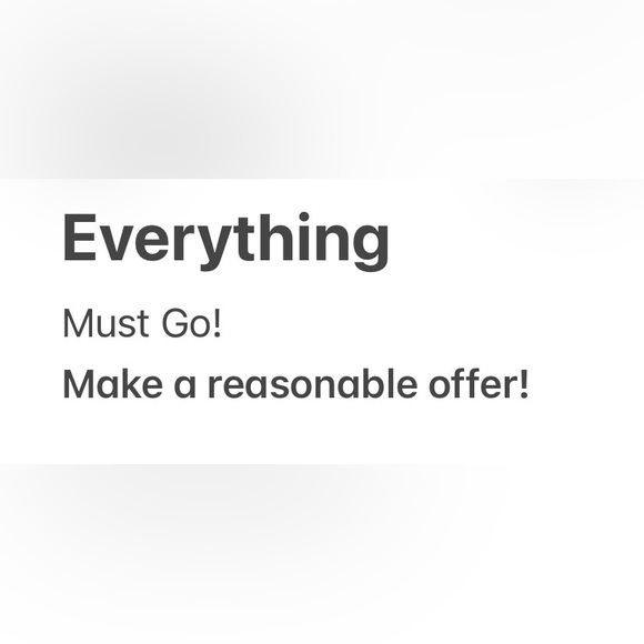 Everything Must Go Sign - Picture 2 of 2